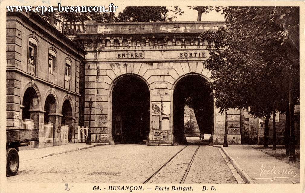64. - BESANÇON. - Porte Battant.